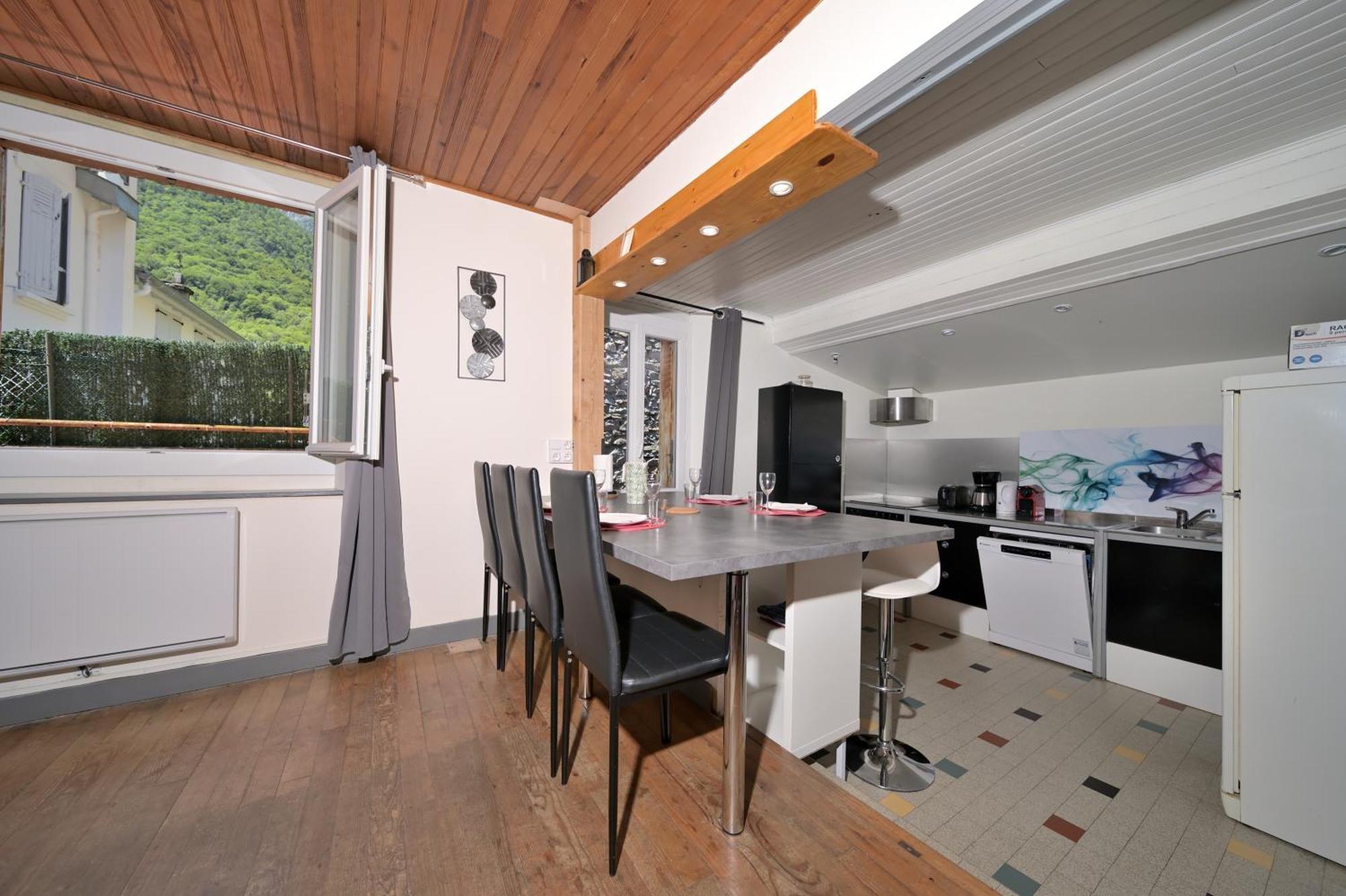 Le Gite Des 3000 Avec Spa Auzat Exterior foto