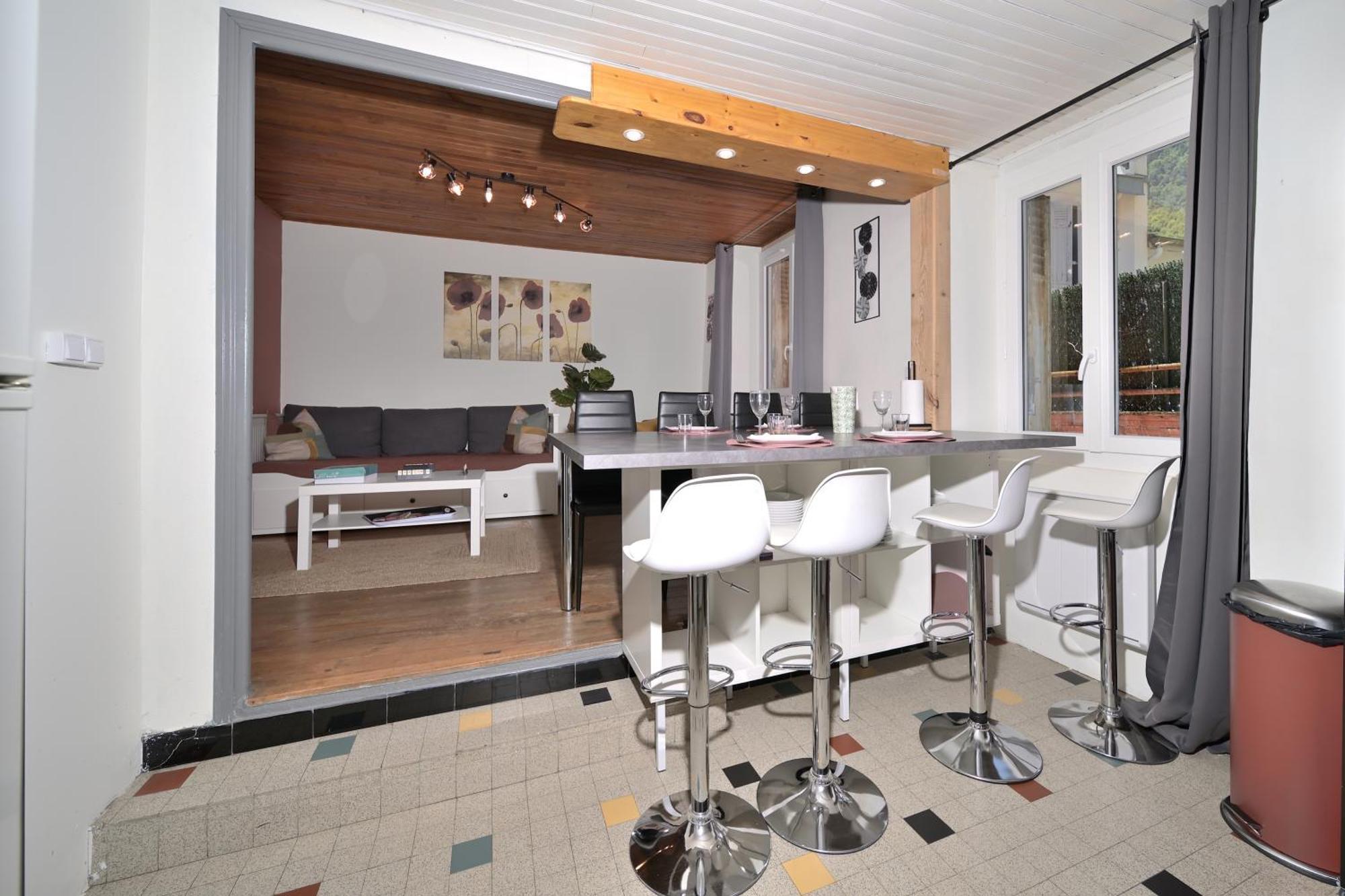 Le Gite Des 3000 Avec Spa Auzat Exterior foto