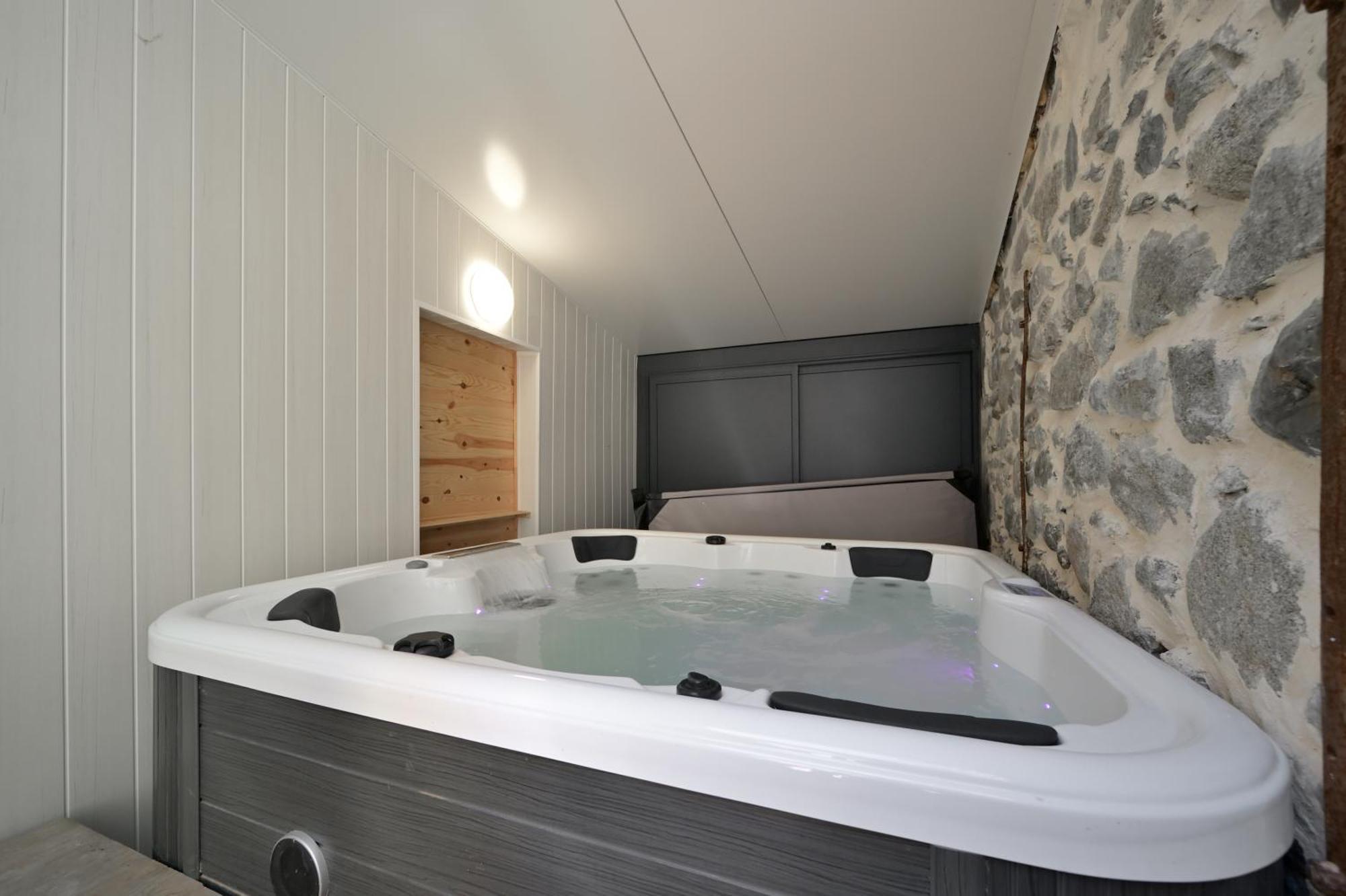 Le Gite Des 3000 Avec Spa Auzat Exterior foto